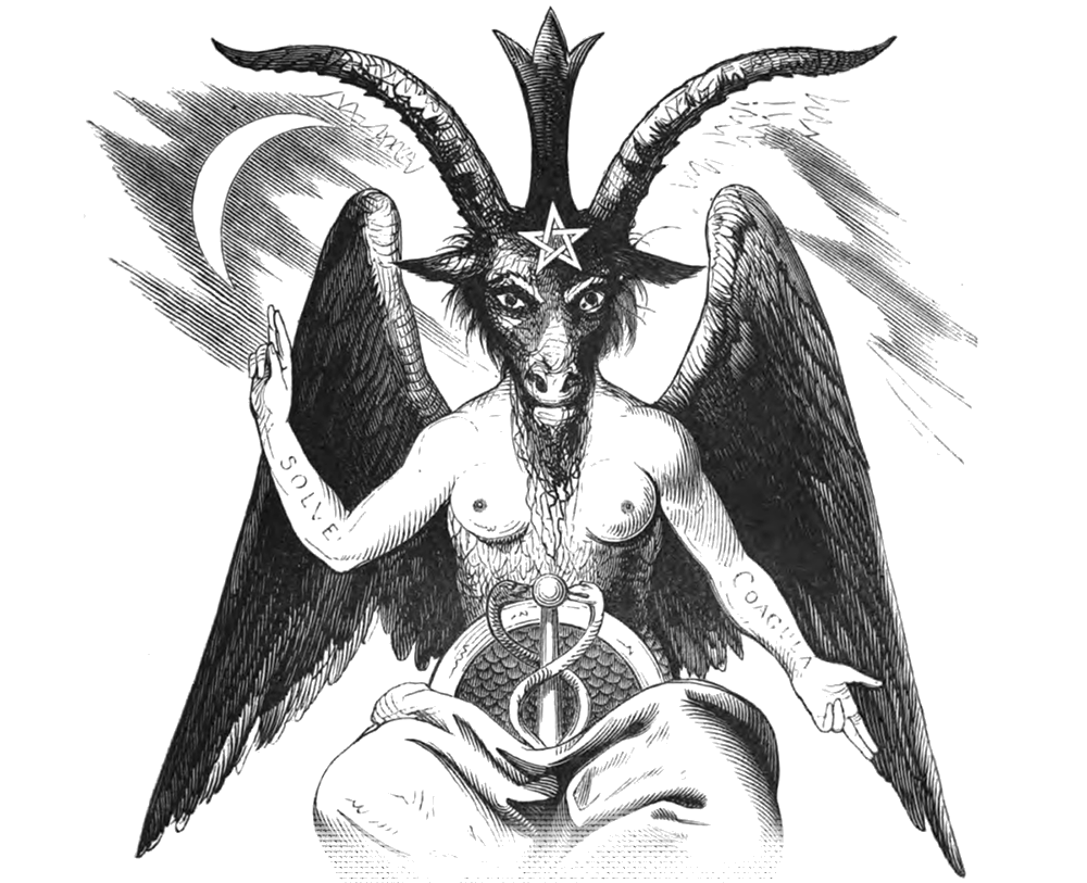 Aleister Nacht Satanic Baphomet